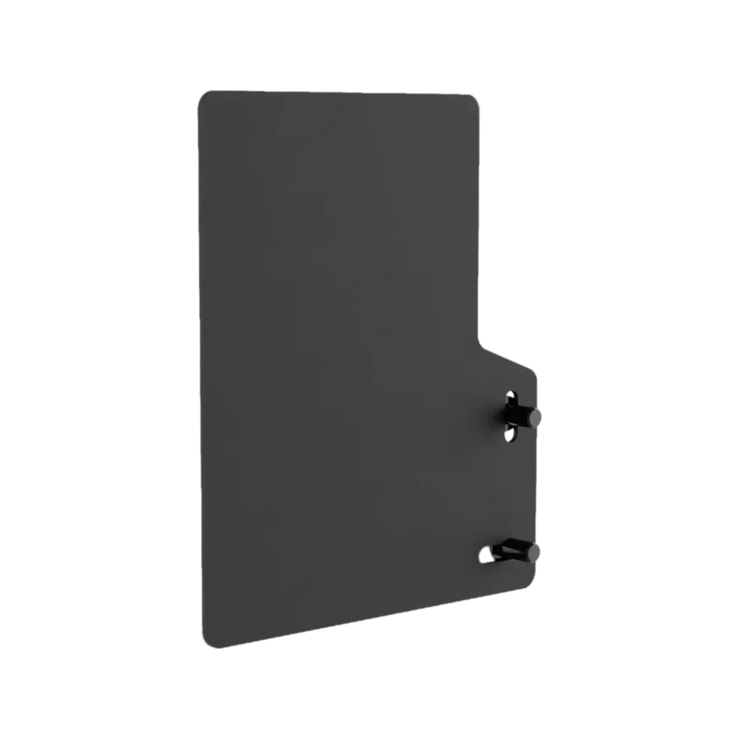 Front view of the SIMGASM Mouse Tray with its side cockpit attachment